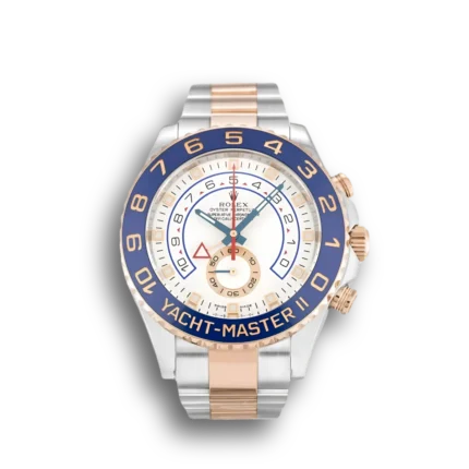 Rolex Yacht-Master Stainless Steel Rose Gold Watch