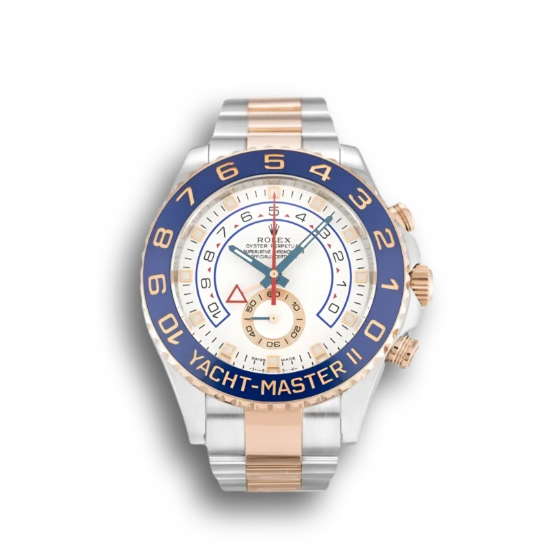 Rolex Yacht-Master Stainless Steel Rose Gold Watch