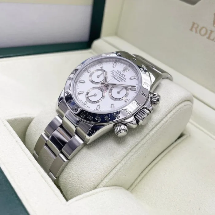 Rolex Daytona Cosmograph White Dial Steel Automatic Watch