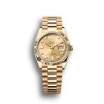 RLX Day-Date Gold Diamond Watch