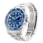 Rolex Submariner Date Silver Blue watch