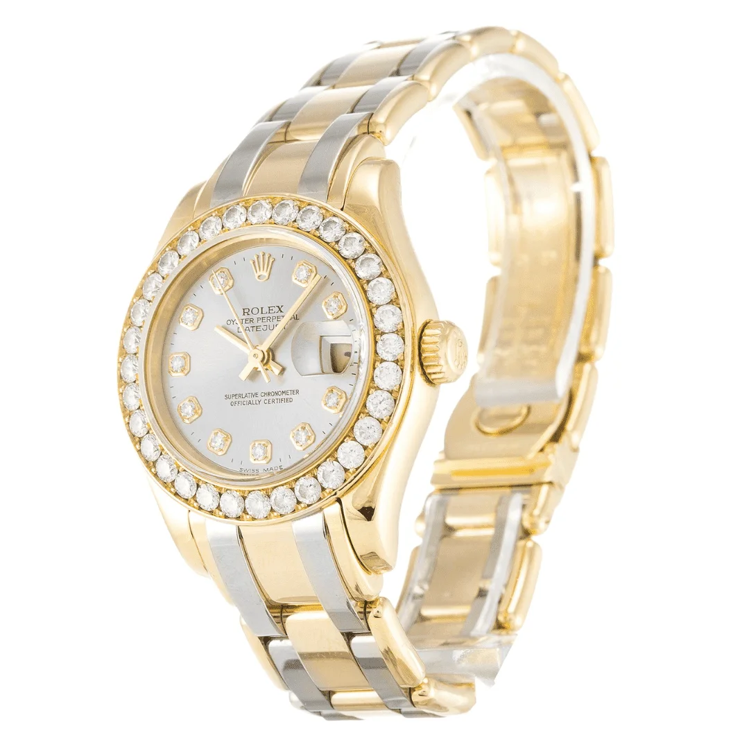 Rolex Pearlmaster Yellow Gold Diamonds watch
