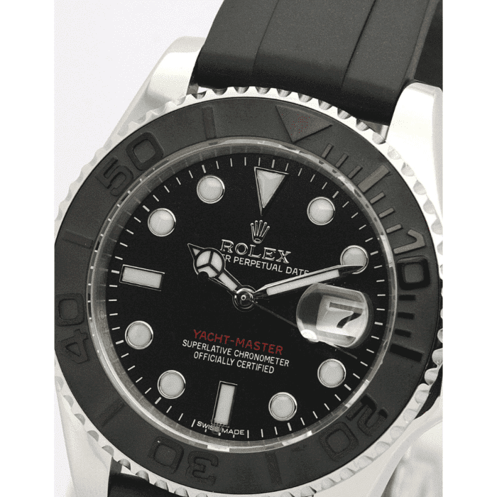 RLX Yacht-Master Black Steel Watch