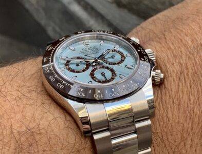 Rolex Daytona 116506 Platinum Ice Blue Dial watch