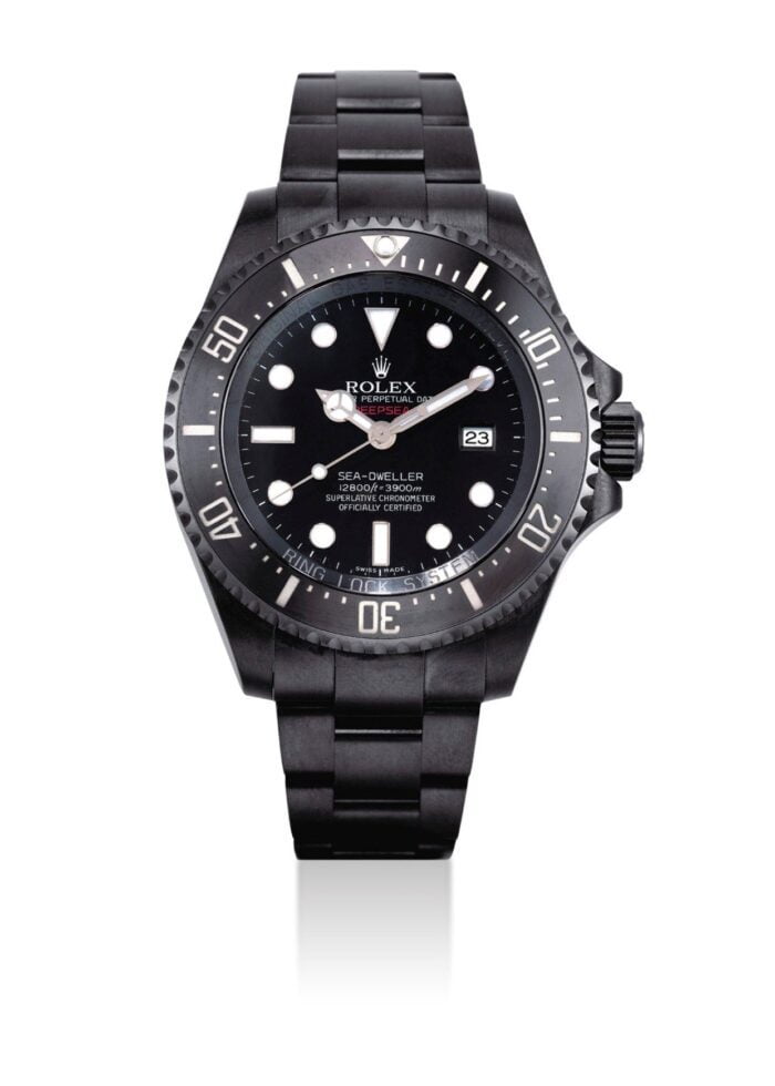 Rolex DeepSea Jacques Piccard Full Black Watch