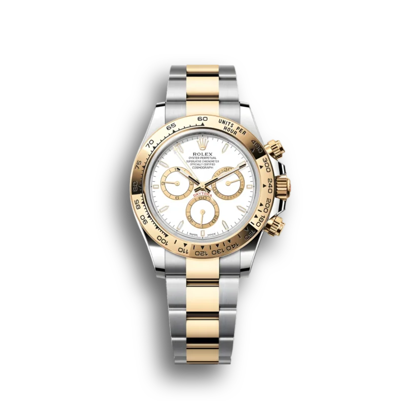 Rolex Daytona Two-Tone White Dial watch