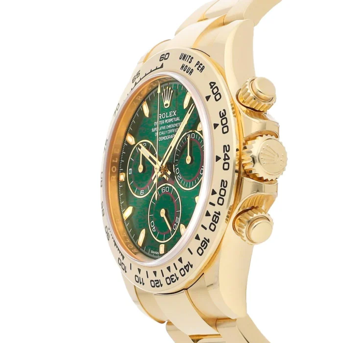 Rolex Daytona Gold Bracelet Green dial watch