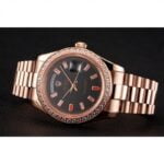 Rolex Day-Date Diamonds And Rubies Black Dial watch