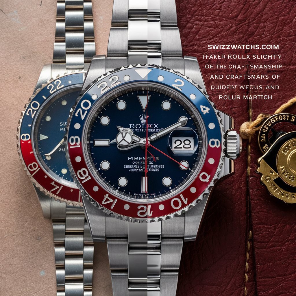 Rolex GMT Master II Pepsi Fake vs Real