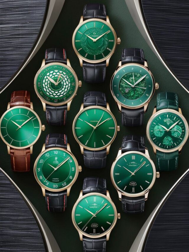 Top 10 Best Green Dial luxury Watches