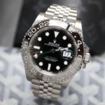 Rolex GMT Master II Bruce Wayne Edition Silver Black Watch