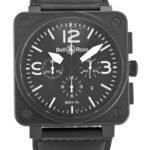 Luxury Bell and Ross BR01-94 Chronograph CarbonMens Watch
