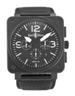 Luxury Bell and Ross BR01-94 Chronograph CarbonMens Watch