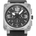 Luxury Bell and Ross BR01-94 Chronograph TitaniumMens Watch