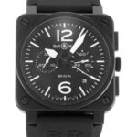 Luxury Bell and Ross BR03-94 Chronograph CarbonMens Watch