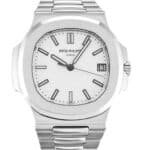 Patek Philippe Nautilus White Dial Automatic Men’s Watch